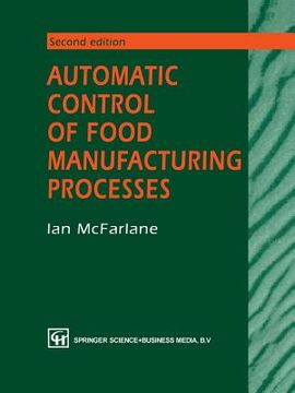 portada Automatic Control of Food Manufacturing Processes (en Inglés)