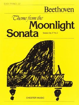 portada Theme From the Moonlight Sonata (Easy Piano No. 22) (in English)