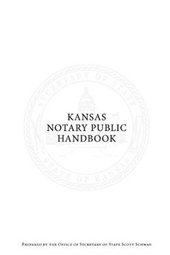 portada Kansas Notary Public Handbook (en Inglés)