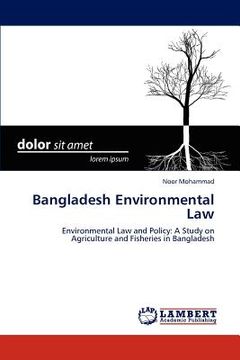 portada bangladesh environmental law