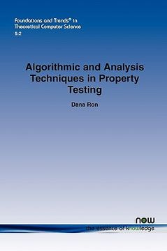 portada algorithmic and analysis techniques in property testing (en Inglés)