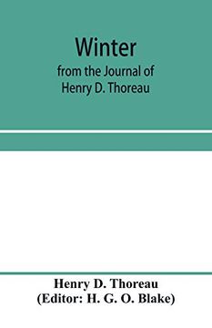 portada Winter: From the Journal of Henry d. Thoreau 