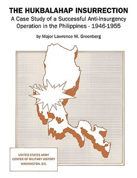 portada the hukbalahap insurrection: a case study of a successful anti-insurgency operation in the philippines - 1946-1955 (en Inglés)