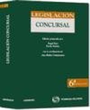 portada Legislacion concursal (6ª ed.) (Codigos 2009 (aranzadi))