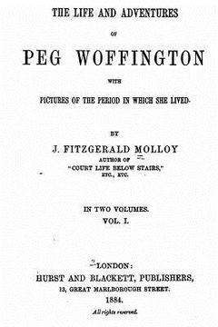 portada Life and Adventures of Peg Woffington - Vol. I (en Inglés)