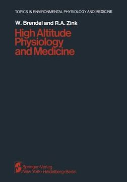 portada High Altitude Physiology and Medicine (en Inglés)