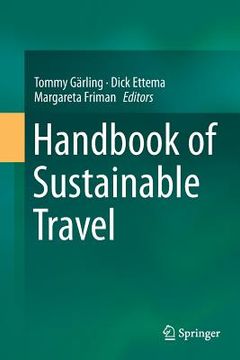 portada Handbook of Sustainable Travel (in English)