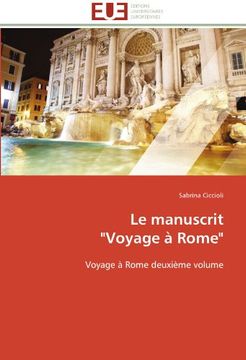 portada Le Manuscrit "Voyage a Rome"