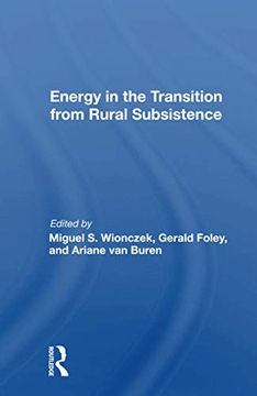 portada Energy in the Transition From Rural Subsistence (en Inglés)