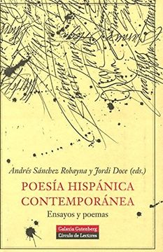 portada Poesía Hispánica Contemporánea (in Spanish)