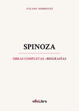 portada Spinoza. Obras Completas y Biografías