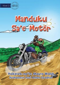 portada Frog Rides A Motorcycle - Manduku Sa'e Motór