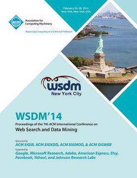portada Wsdm 14 7th ACM Conference on Web Search and Data Mining (en Inglés)