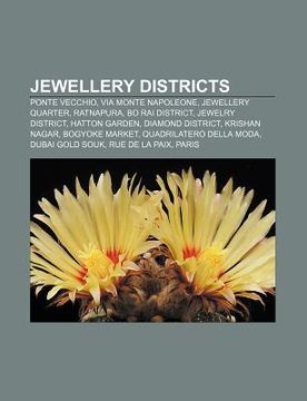 portada jewellery districts: ponte vecchio, via monte napoleone, jewellery quarter, ratnapura, bo rai district, jewelry district, hatton garden