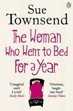 portada the woman who went to bed for a year. sue townsend (in English)