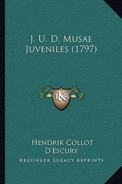 portada J. U. D. Musae Juveniles (1797) (en Latin)