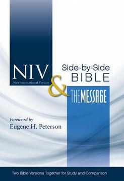 portada niv & the message side-by-side bible (en Inglés)