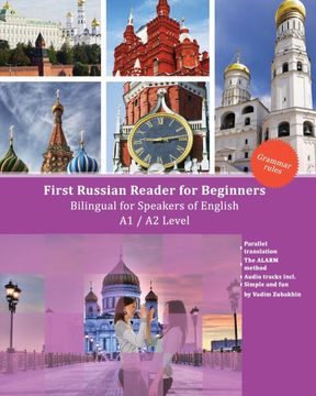 portada First Russian Reader for Beginners: Bilingual for Speakers of English a1 