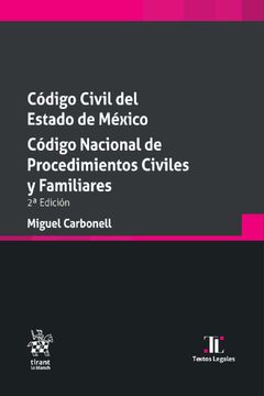portada Código Civil del Estado de México. Código Nacional de Procedimientos Civiles y Familiares / 2 ed.