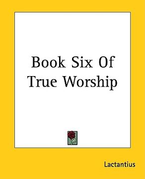 portada book six of true worship (en Inglés)