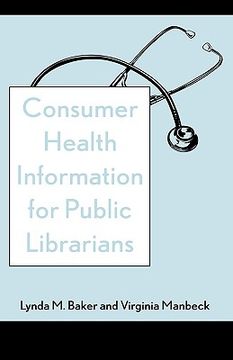 portada consumer health information for public librarians (en Inglés)