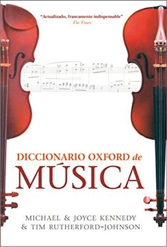 portada Diccionario Oxford de Música (in Spanish)