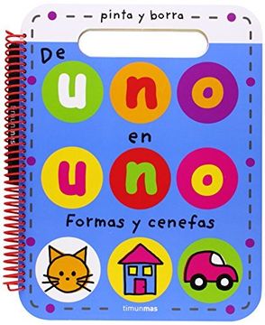 portada De Uno En Uno. Formas Y Cenefas (Libros de actividades) (in Spanish)