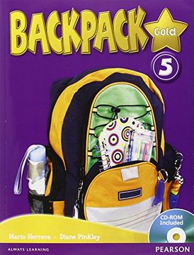 portada Backpack Gold 5 Student Book & cd rom n/e Pack (in Ingles Internacional Tapa: Paper BackNivel: IntermedioEdad: Infantil)