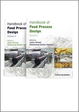 portada Handbook of Food Process Design, 2 Volume Set (en Inglés)