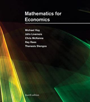 portada Mathematics for Economics, Fourth Edition (en Inglés)