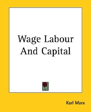 portada wage labour and capital (in English)