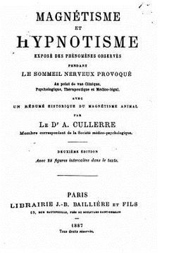 portada Magnétisme et hypnotisme (en Francés)