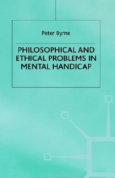 portada philosophical and ethical problems in mental handicap (en Inglés)