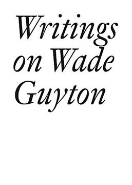 portada Writings on Wade Guyton (Documents) (en Inglés)