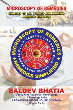 portada Microscopy of Remedies: Remedies Simplified (en Inglés)