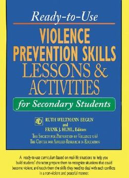 portada ready-to-use violence prevention skills lessons & activities for secondary students (in English)