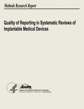 portada Quality of Reporting in Systematic Reviews of Implantable Medical Devices