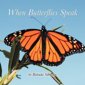 portada when butterflies speak (en Inglés)