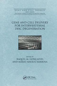 portada Gene and Cell Delivery for Intervertebral Disc Degeneration (Gene and Cell Therapy) 