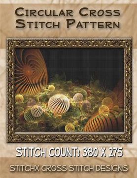 portada Circular Cross Stitch Pattern (en Inglés)