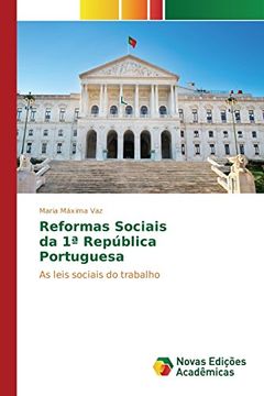 portada Reformas Sociais da 1ª República Portuguesa