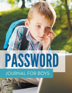 portada Password Journal For Boys