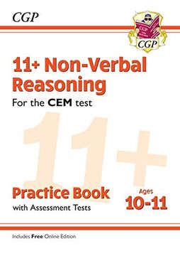 portada New 11+ cem Non-Verbal Reasoning Practice Book & Assessment Tests - Ages 10-11 (en Inglés)