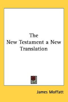 portada the new testament: a new translation (en Inglés)