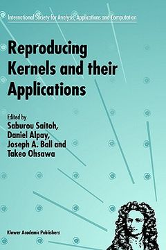 portada reproducing kernels and their applications (en Inglés)