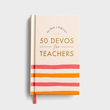 portada You Make a Difference: 50 Devos for Teachers (en Inglés)