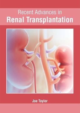 portada Recent Advances in Renal Transplantation (en Inglés)