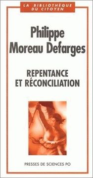 portada Repentance et Réconciliation