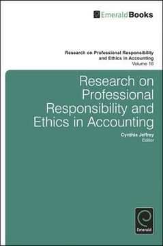 portada research on professional responsibility and ethics in accounting