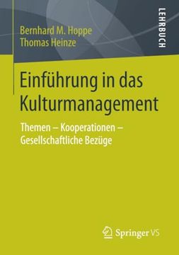 portada Einführung in das Kulturmanagement: Themen - Kooperationen - Gesellschaftliche Bezüge (en Alemán)